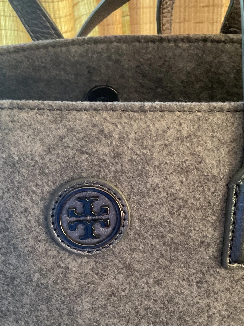 Tory Burch sleek gray
